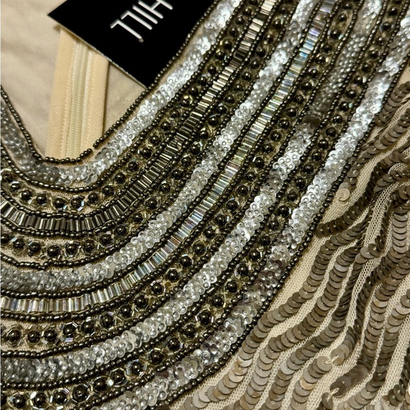 Sherri Hill Elegant Beaded Dress Size 4 - Picture 9 of 15